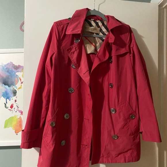 Burberry Brit No a Check pink women’s jacket - Picture 4 of 13